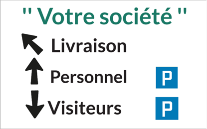 Image de Panneau directionnel - votre société