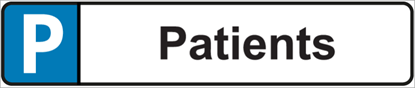 Image de Panneau de stationnement - patients