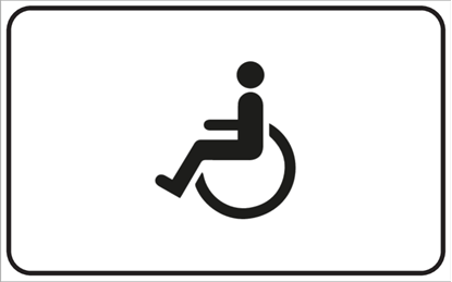 Image de Panneau d'information - Handicapé