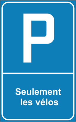 Image de Panneau de stationnement - vélos