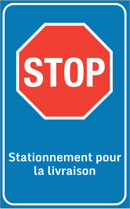 Image de Panneau de stationnement - STOP