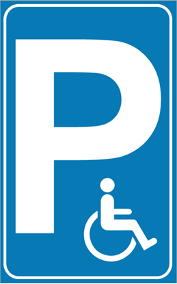 Image de Panneau de stationnement - Handicapés