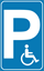 Image de Panneau de stationnement - Handicapés