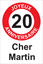 Image de Panneau d'anniversaire - 20 Joyeux anniversaire FR