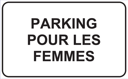 Image de Panneau d'information - femmes